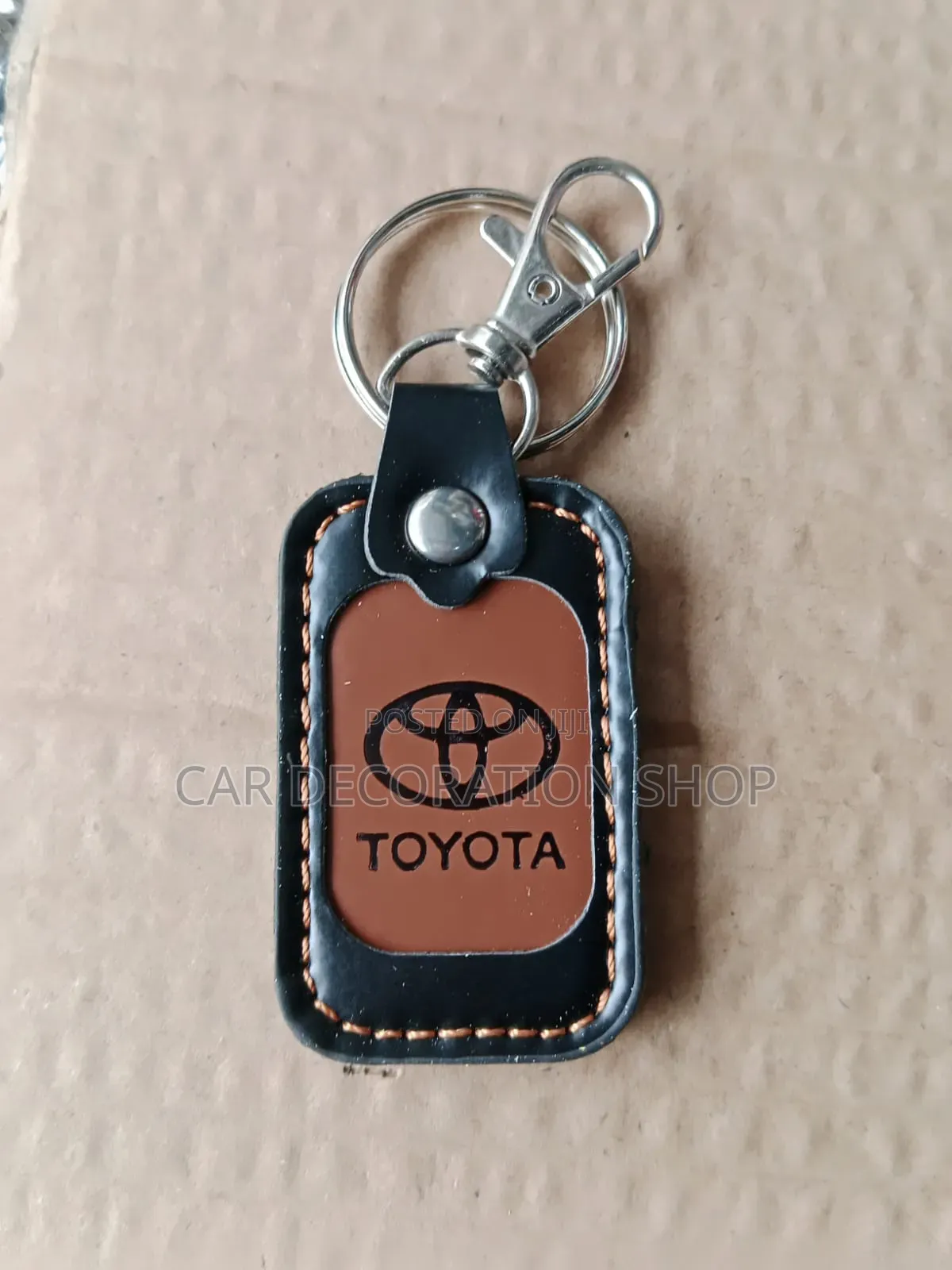 Toyota Leather Designed Customized Leather Key Chain