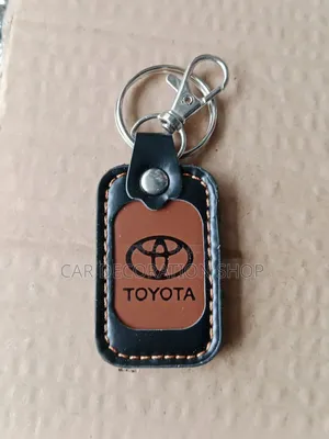 Toyota Leather Designed Customized Leather Key Chain