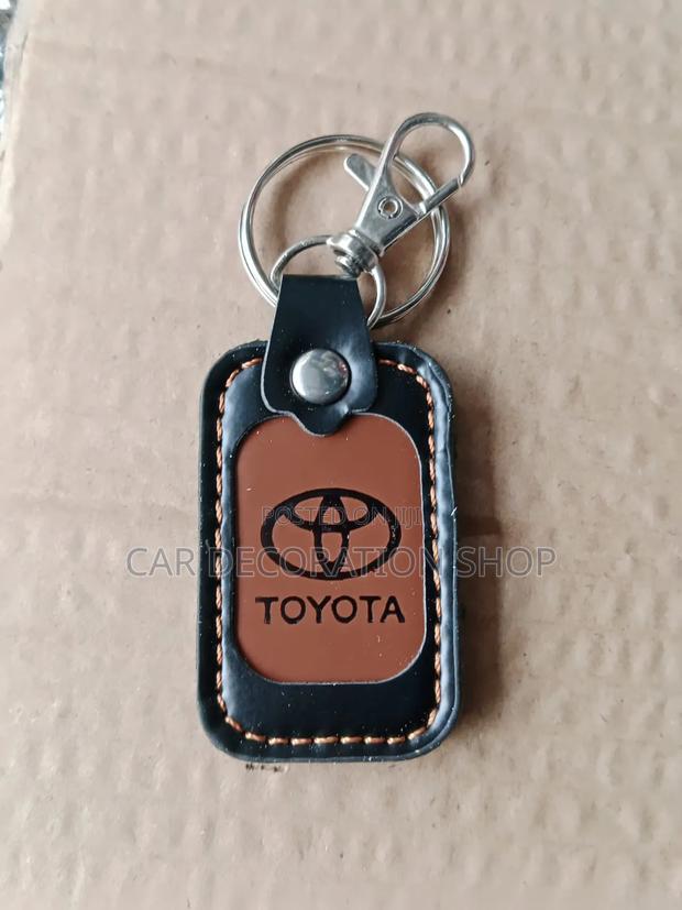 Toyota Leather Designed Customized Leather Key Chain
