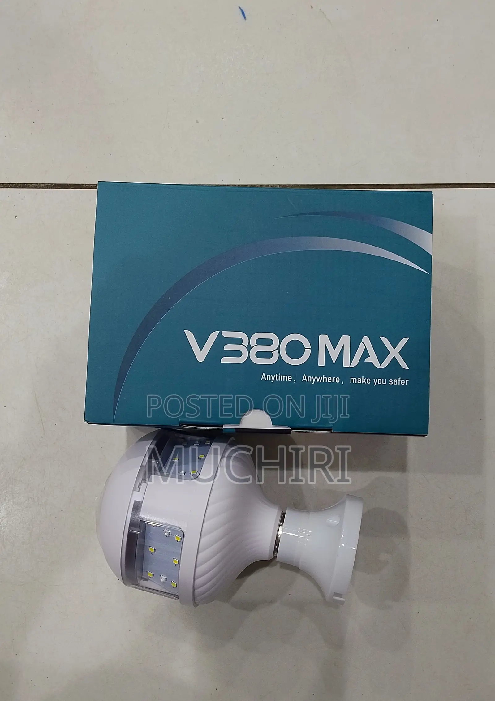 V380 Max Bulb Camera Intelligent 360-Degree PTZ Bulb CCTV