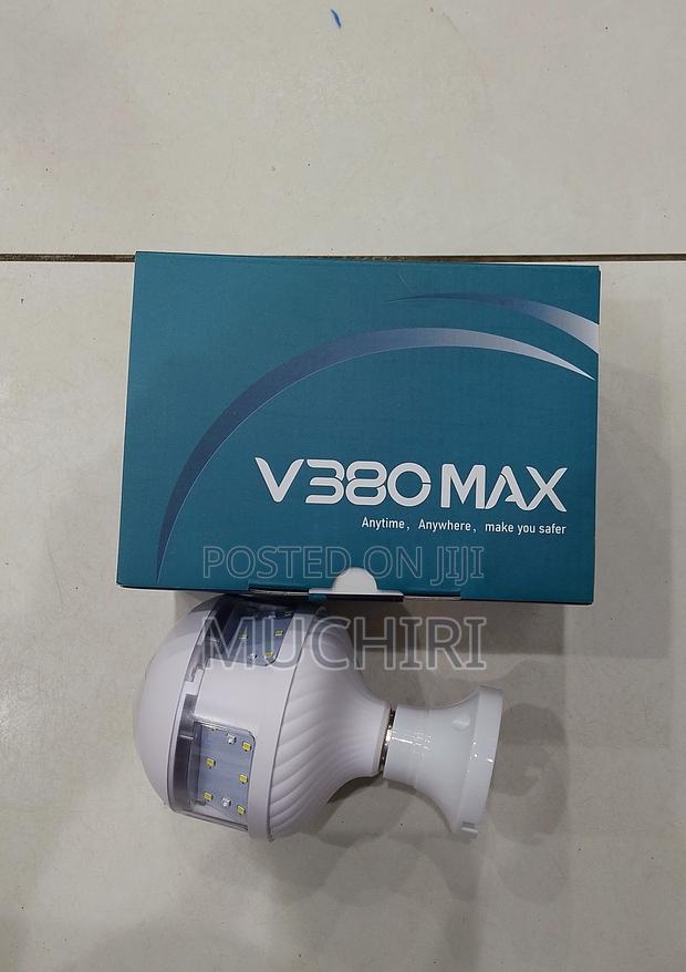 V380 Max Bulb Camera Intelligent 360-Degree PTZ Bulb CCTV