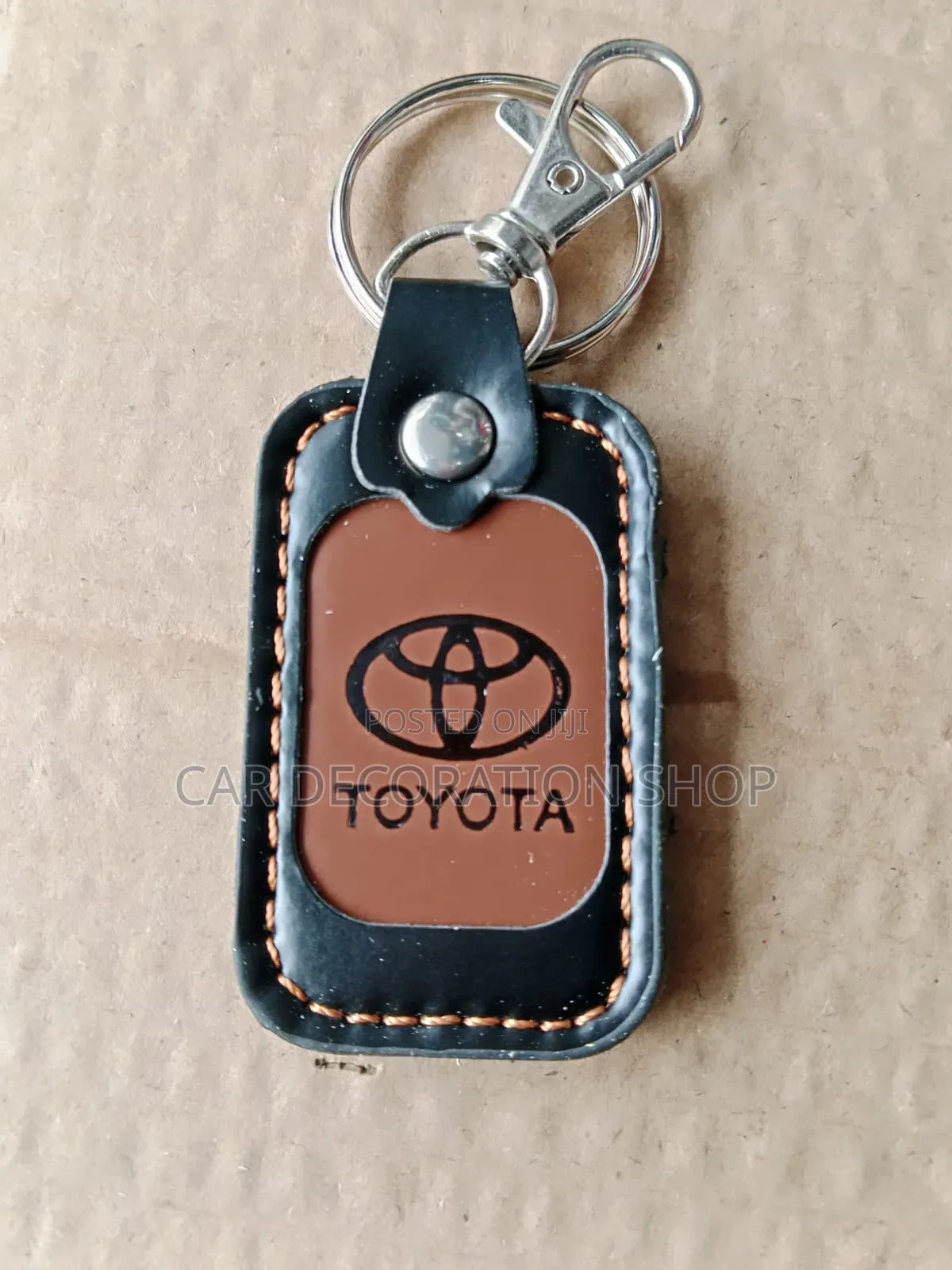 Leather Toyota Leather Key Rings