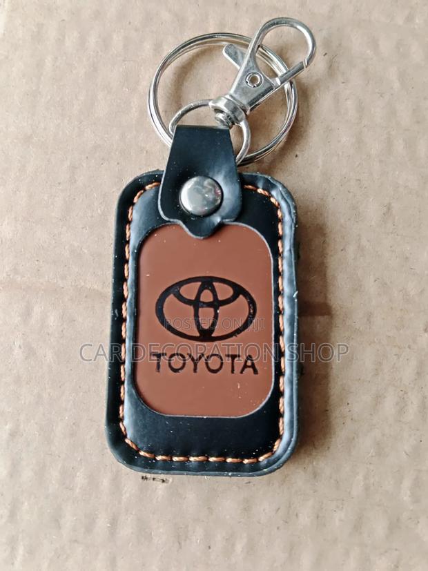 Leather Toyota Leather Key Rings