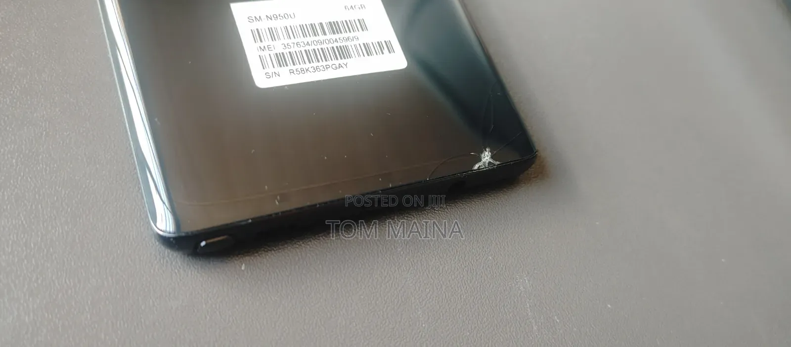 Samsung Galaxy Note 8 64 GB Black