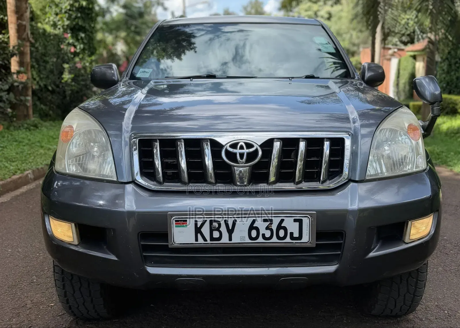 Toyota Land Cruiser Prado 2007 Gray