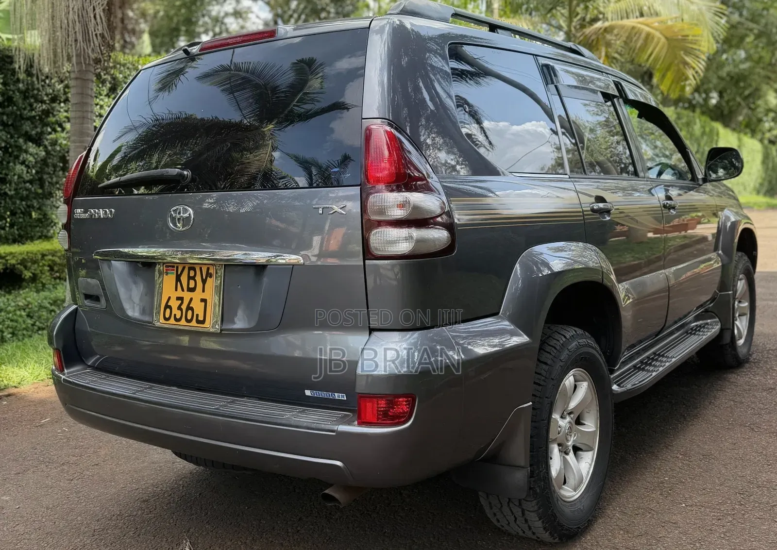 Toyota Land Cruiser Prado 2007 Gray