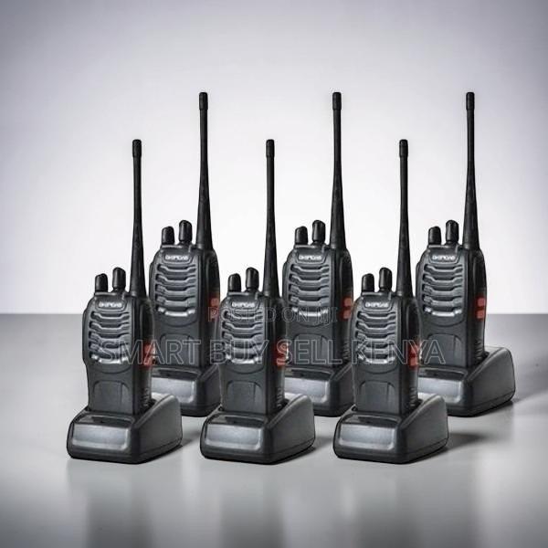 Clearer Baofeng Bf-888s Walkie Two- Way Talkie Radio Calls- 6 Pieces