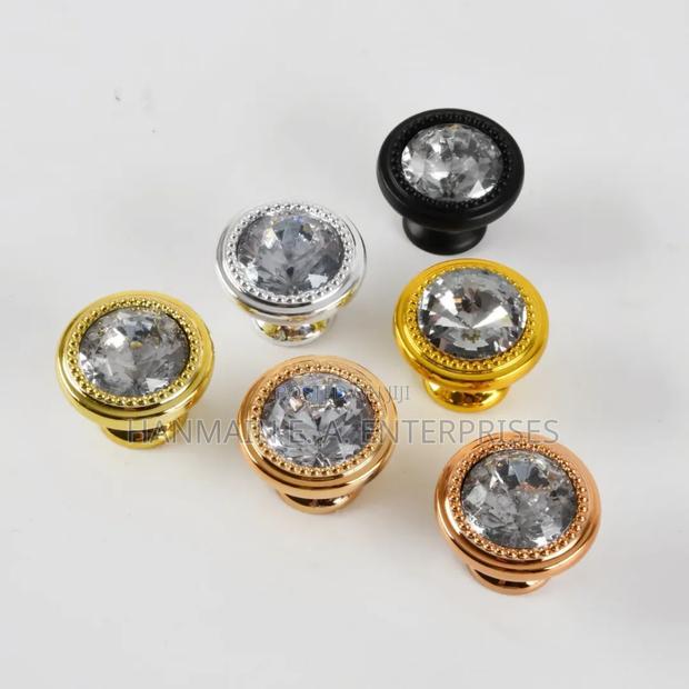 Crystal Gold Drawer Knobs and Handles - thumbnail 2