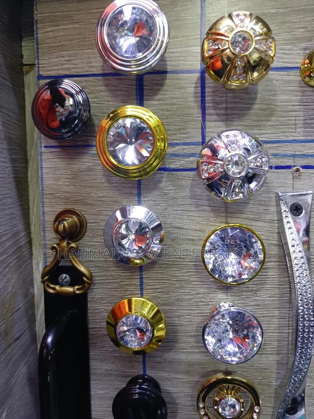 Crystal Gold Drawer Knobs and Handles - thumbnail 9