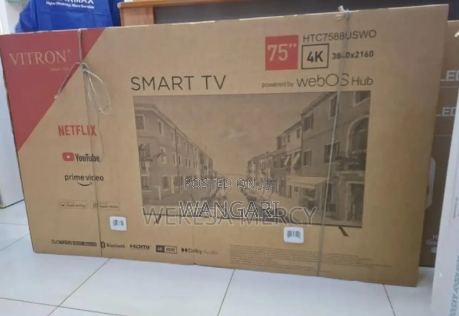 With Clarity Vitron 75inch Smart Tv