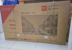 With Clarity Vitron 75inch Smart Tv