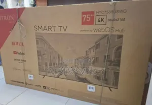 Pay on Delivery. Vitron 75inch Smart Tv. Verified