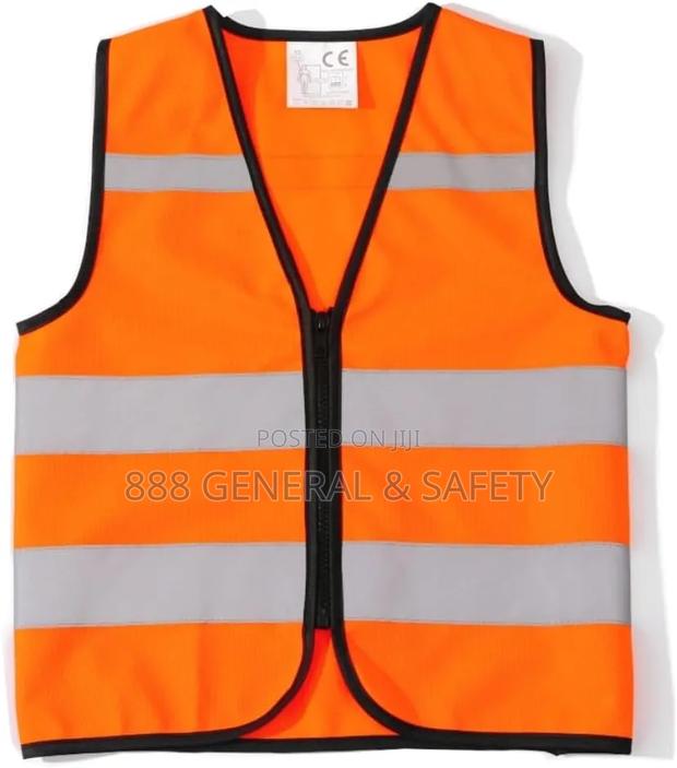 Reflector Jacket (Reflector Vest) With Zip - thumbnail 2