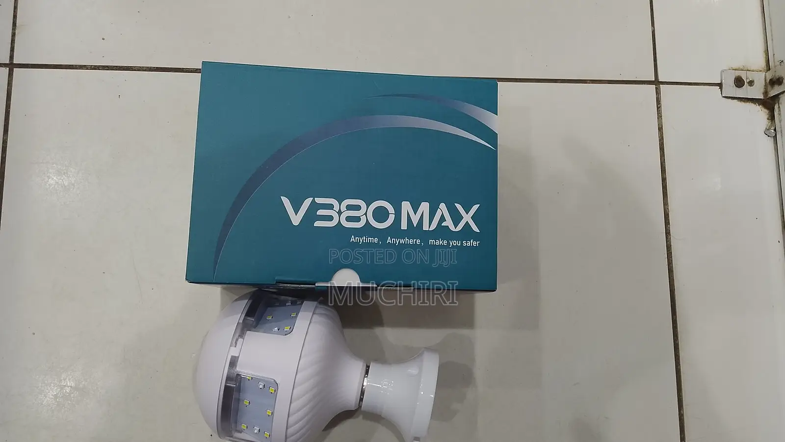 V380 Max Light Bulb Camera CCTV Camera