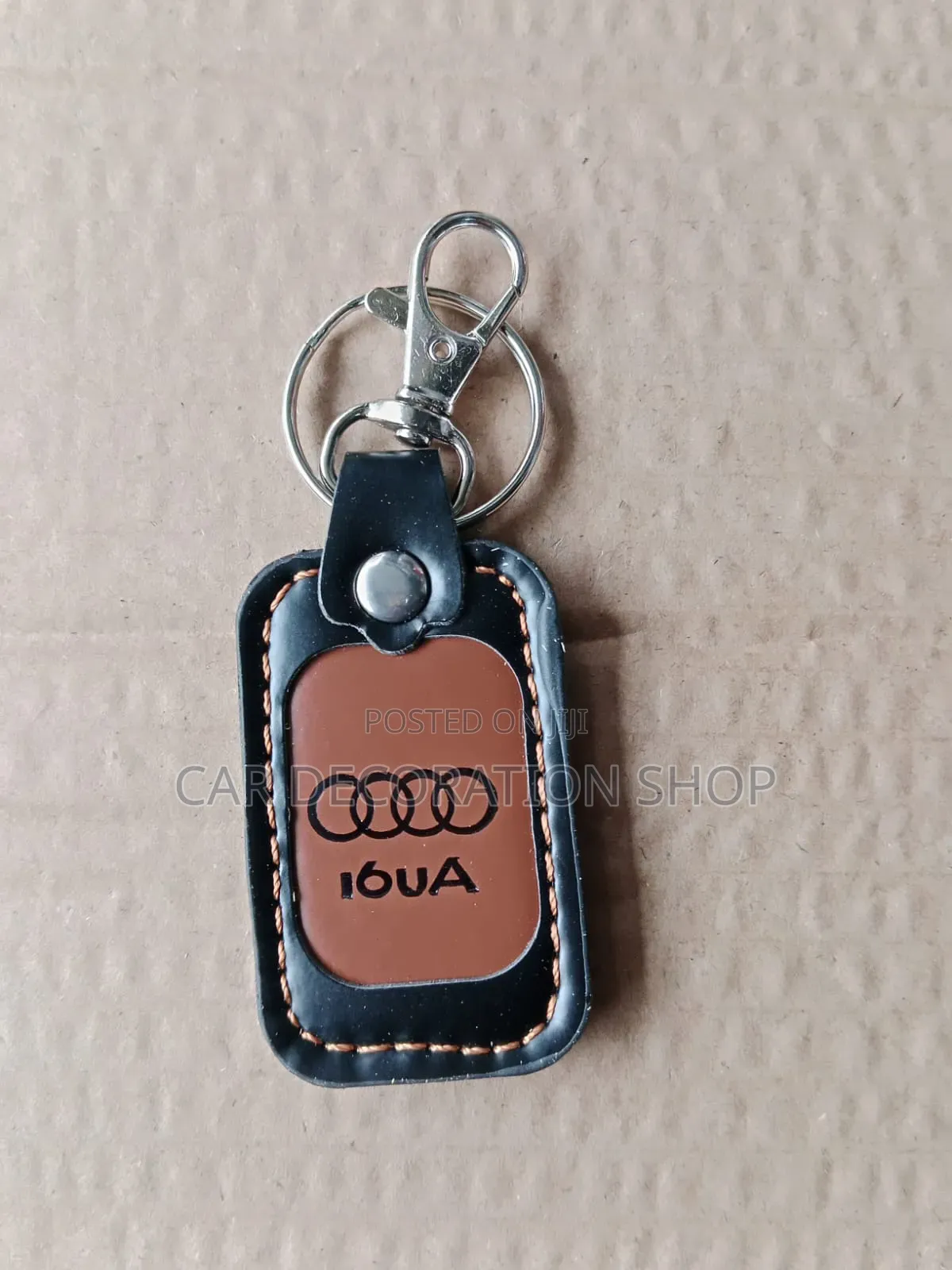 Audi Leather Customized Key Chain