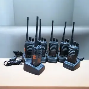 Crisp Voice Baofeng Bf-888s Walkie 2- Way Talkie Radio Calls- 6 Pieces