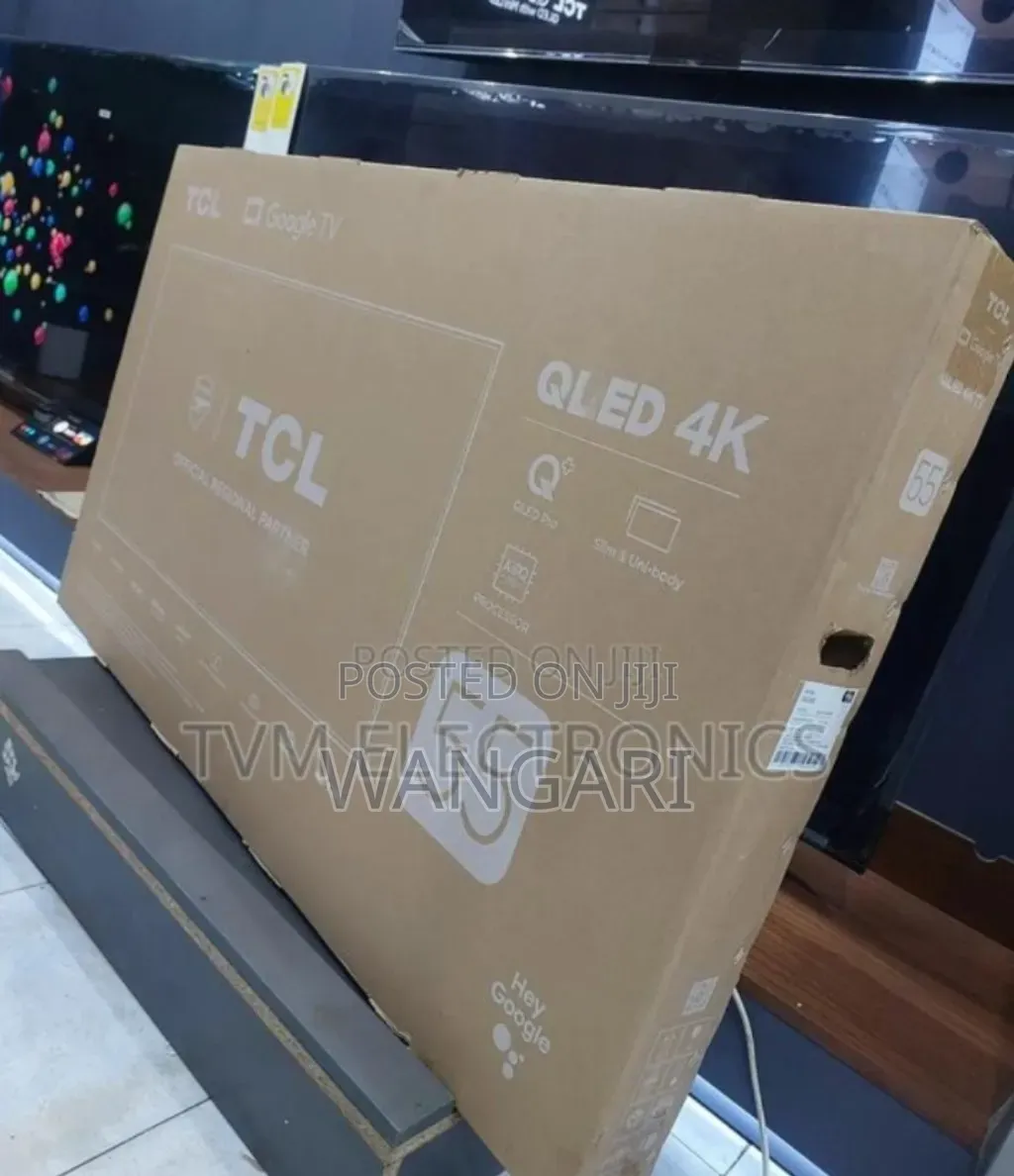 Original New Model TCL 55inch Qled Tv. Smart Tv