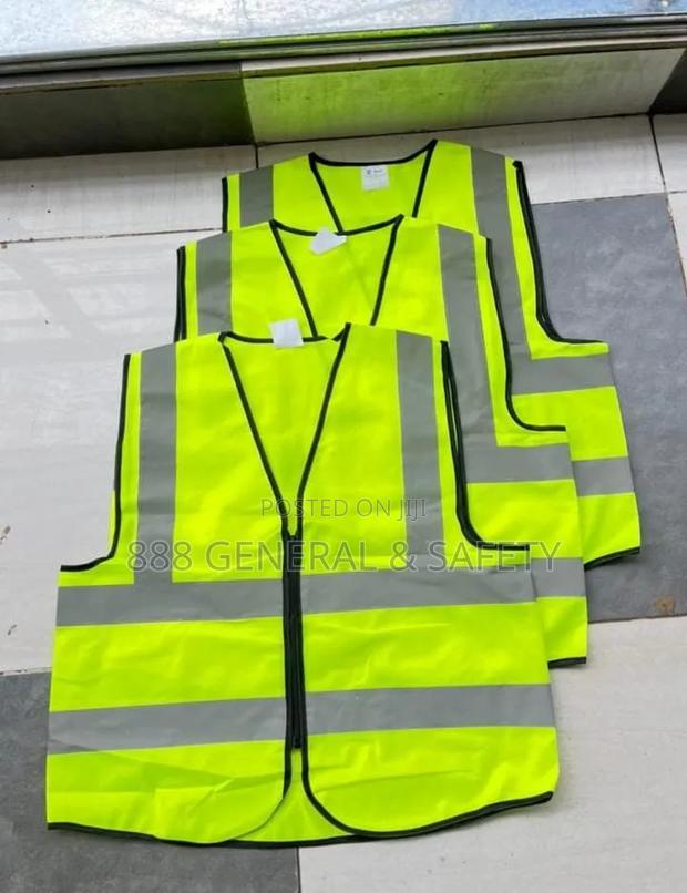 Reflector Jacket (Reflector Vest) With Zip - thumbnail 2