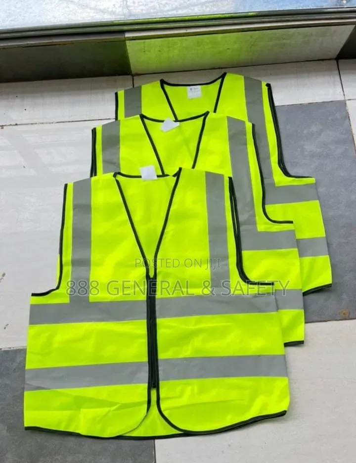 Reflector Jacket (Reflector Vest) With Zip