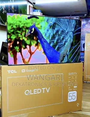 With Clarity TCL 55inch Qled Tv. Smart Tv