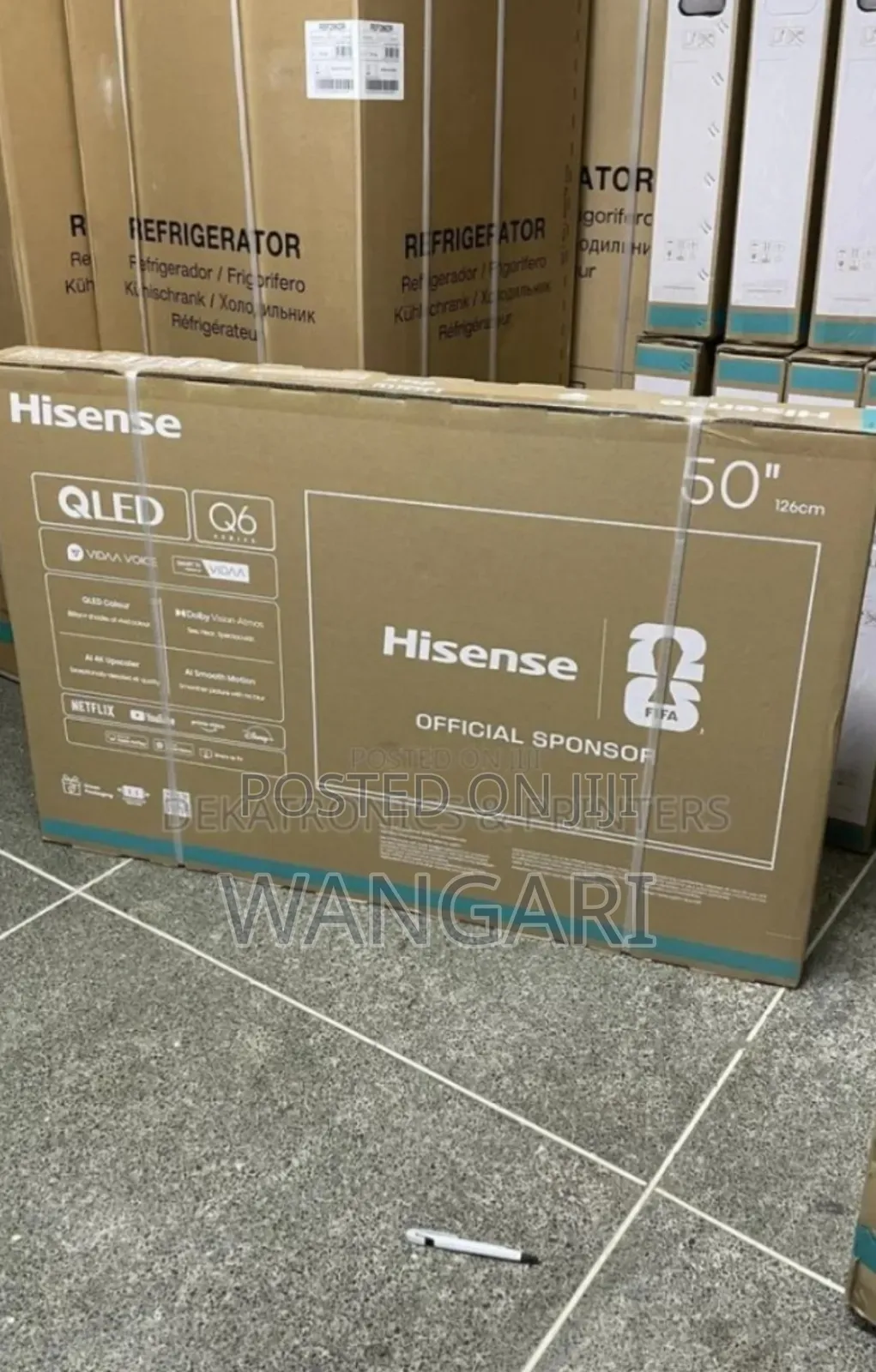 Qled Hisense 50inch Smart Tv