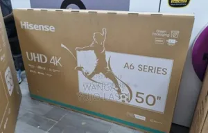Clarity Original Hisense 50inch Smart Tv. Qled