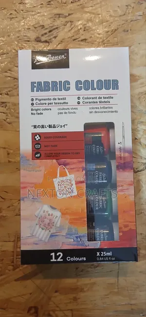 Fabric Colours 12 Colours