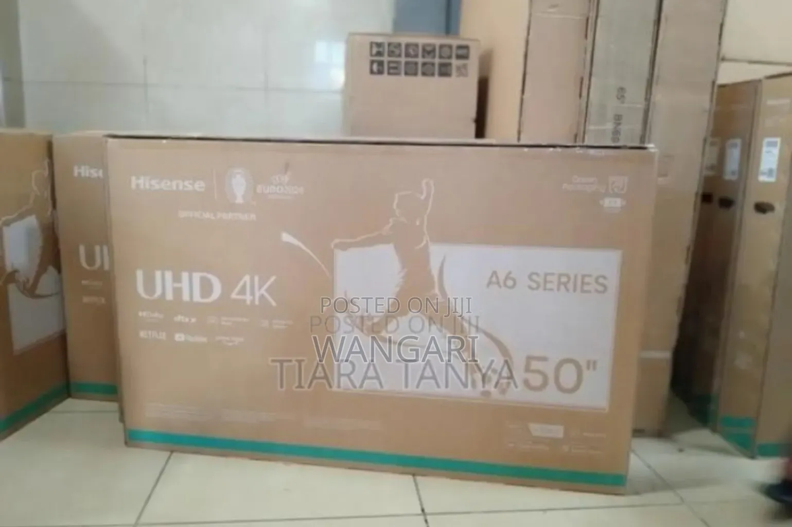 With Working Netflix Hisense 50inch Smart Tv