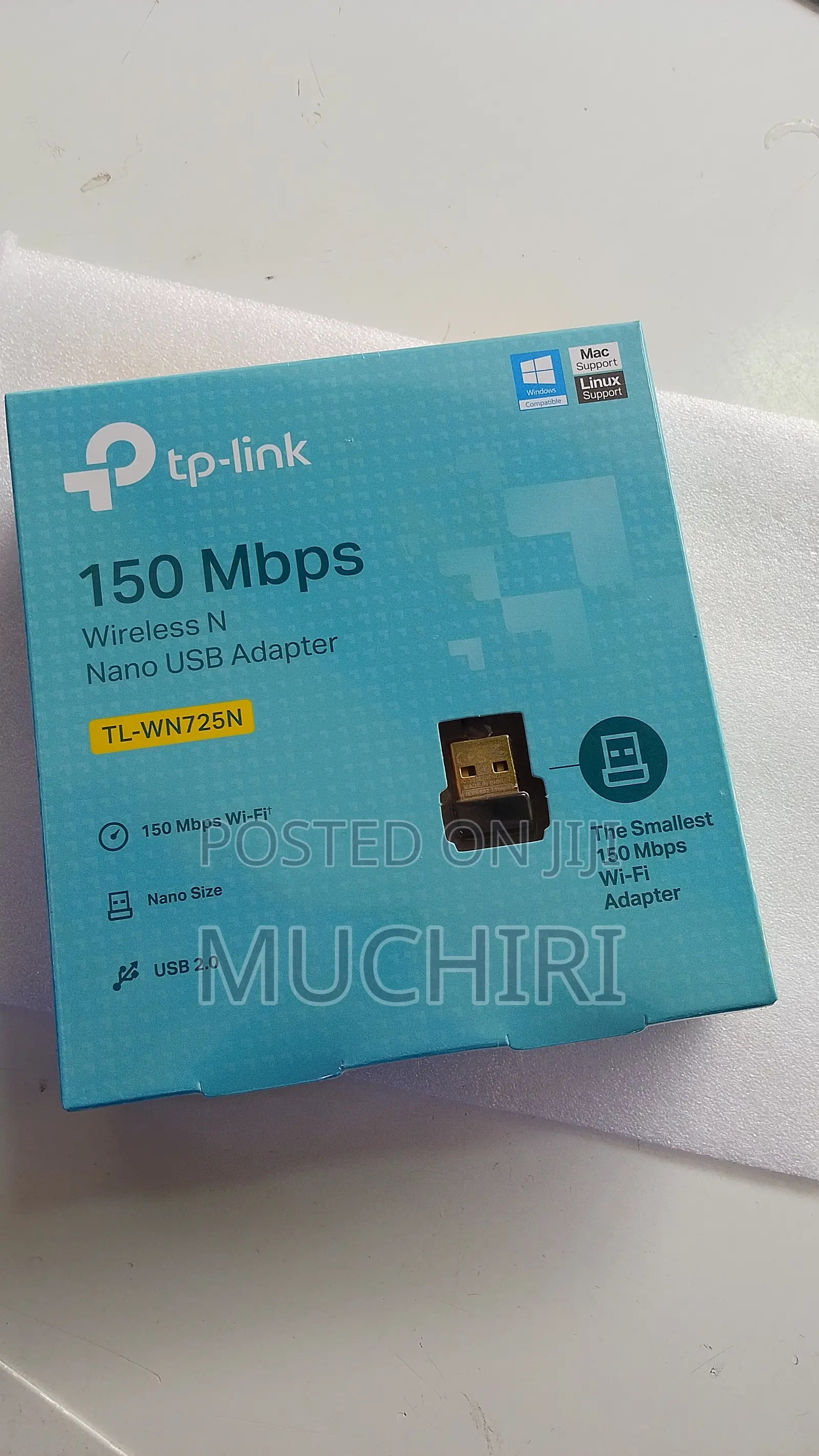 Tp Link Tl-Wn725n 150mbps Wireless Usb Dongle Wifi Adapter