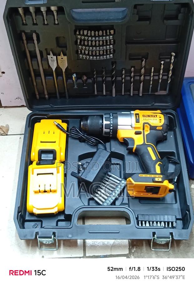 88v Dewalt Cordless Brushless Drill - thumbnail 2