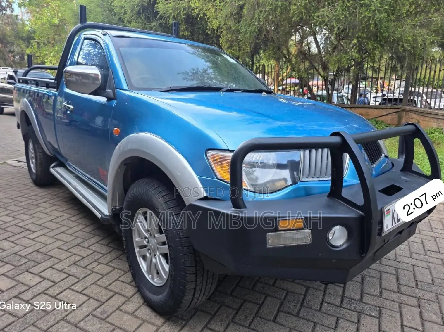 Mitsubishi L200 2008 Blue
