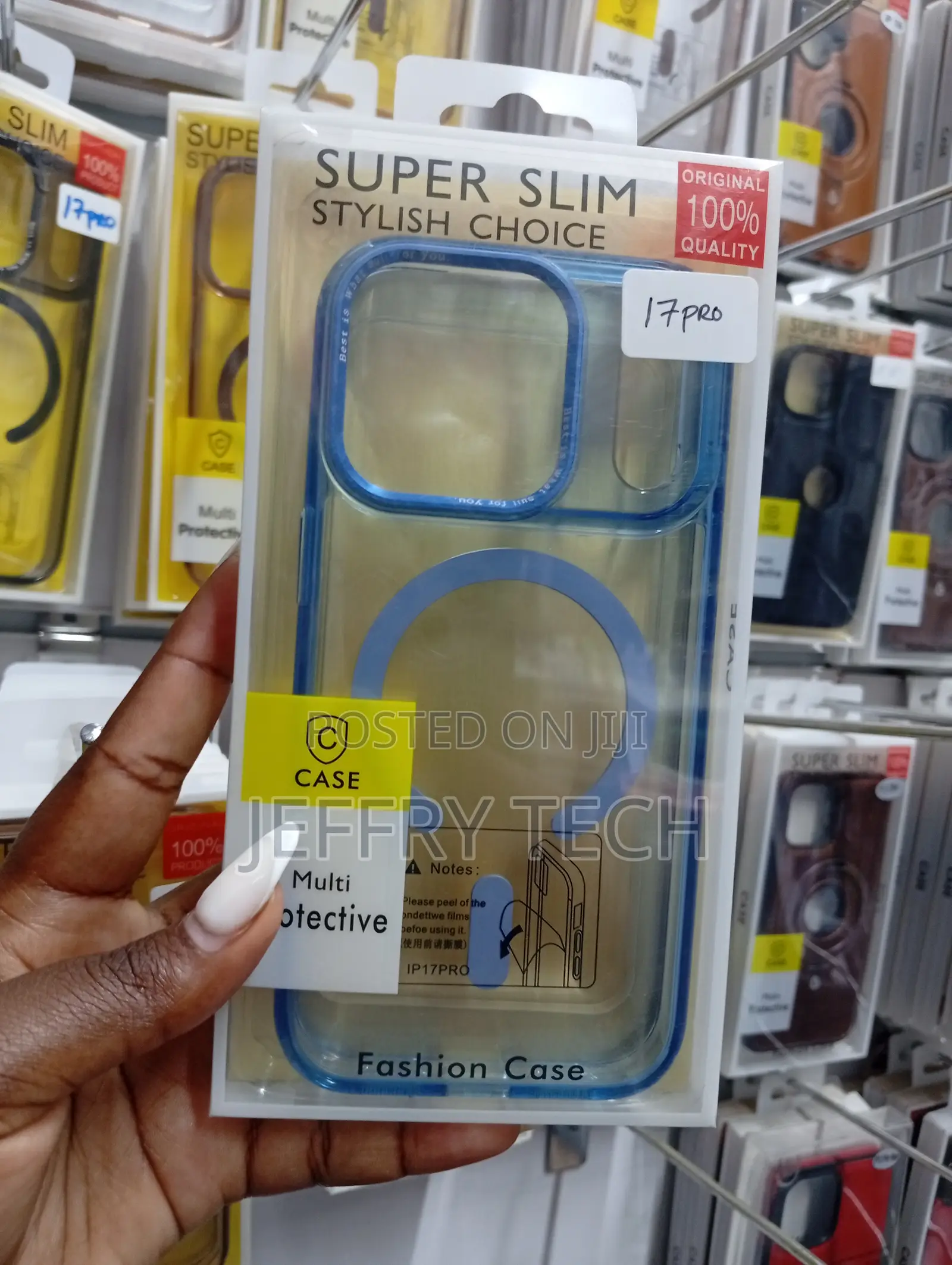 iPhone 17 Pro Max Translucent Magsafe Compatible Case
