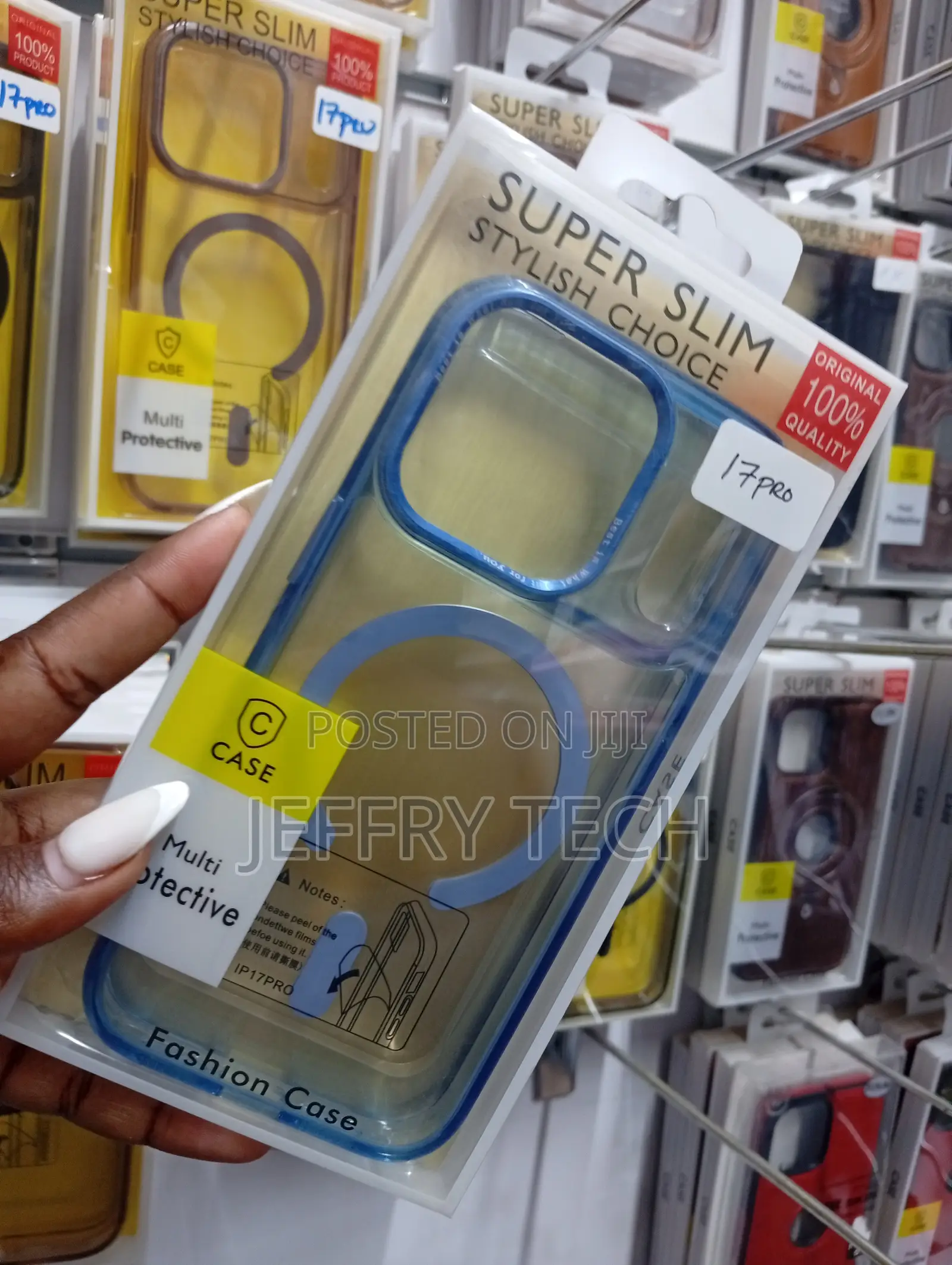 iPhone 17 Pro Max Translucent Magsafe Compatible Case