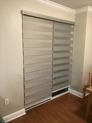 Elegant Grey Horizontal Office Blinds