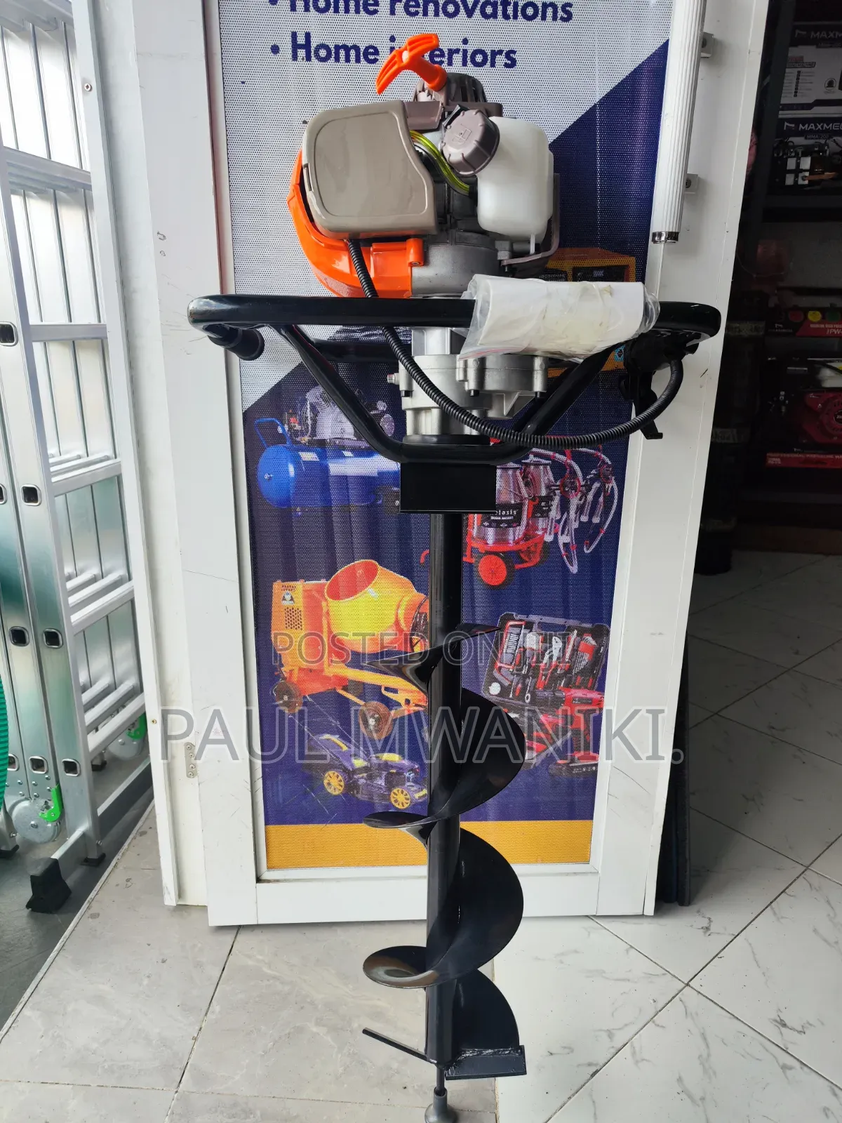 Hawk King Hk-E004: 139cc Industrial Grade Earth Auger