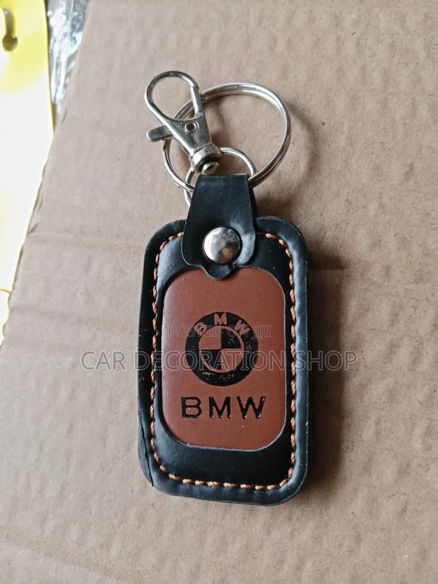 Bmw Leather Look Key Holder