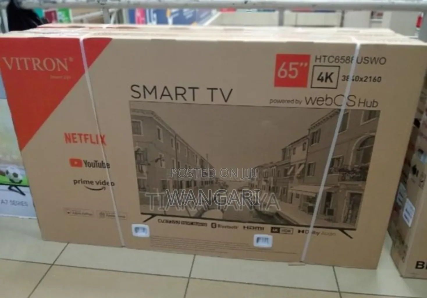 With Free Delivery Vitron 65inch Smart. Free Gurad