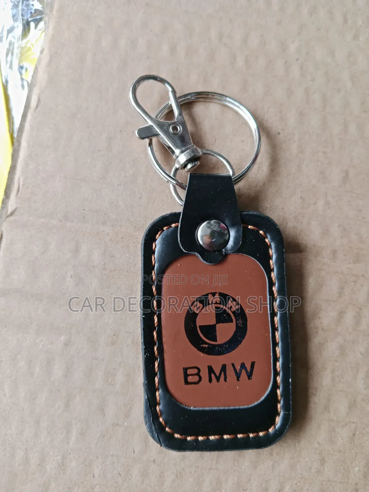 BMW Leather Moulded Design Key Chain