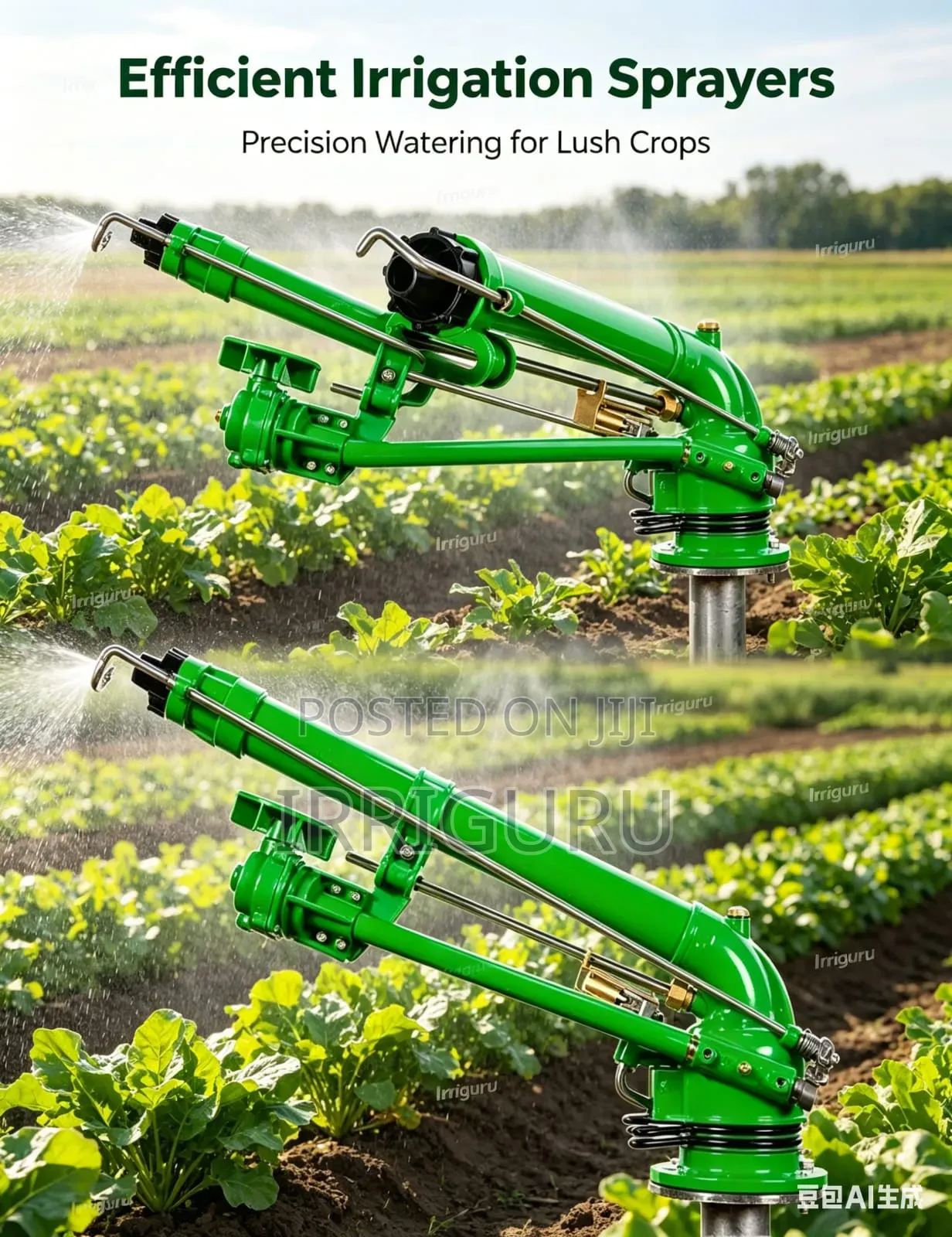 50 Radius Sprinklers