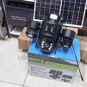 Hieasy Solar-Powered Camera Dual Len 4g CCTV Camera
