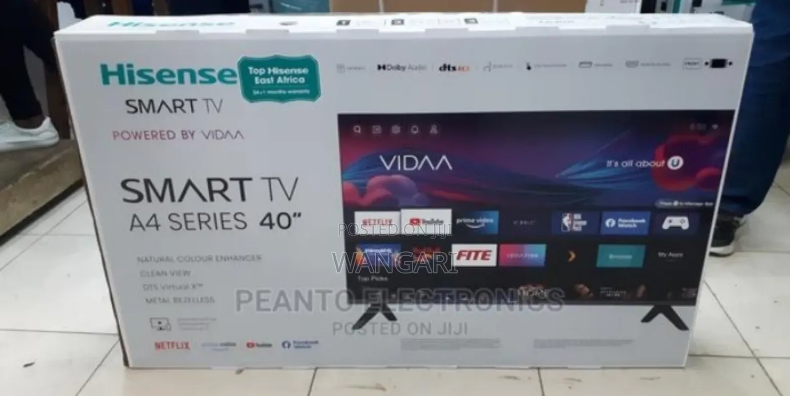 Pay on Delivery Hisense 40inch Smart Tv