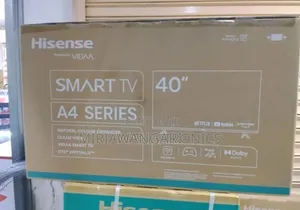 With Clarity Hisense 40inch Smart Tv6