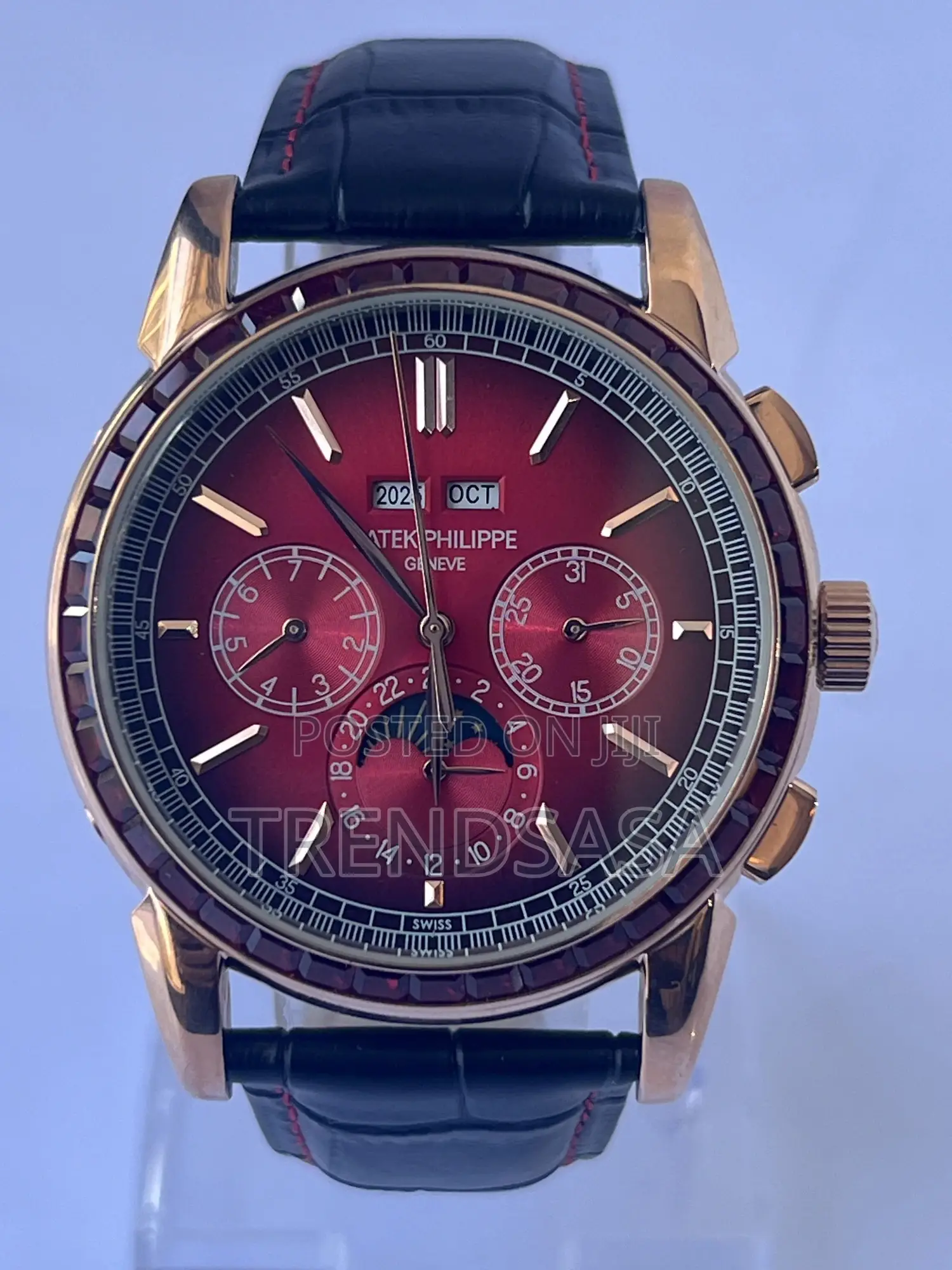 Patek Philippe Perpetual Annual Calendar Rose Gold Red Ice and Dial