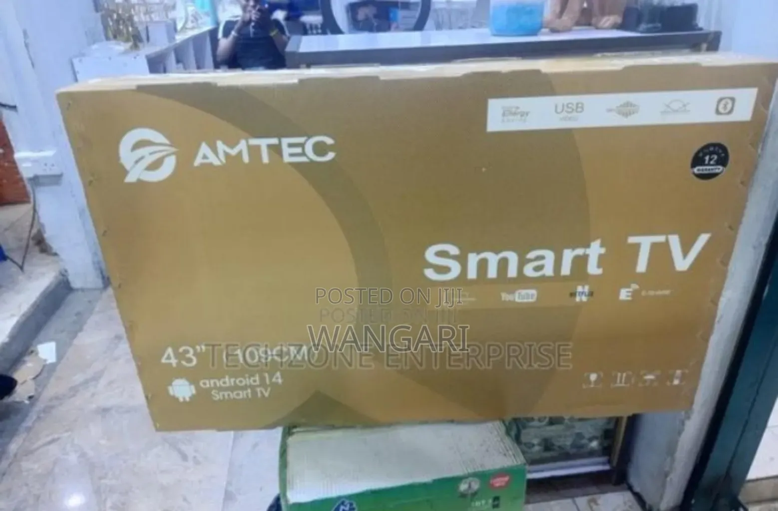 With You Tube Amtec 43inch Smart