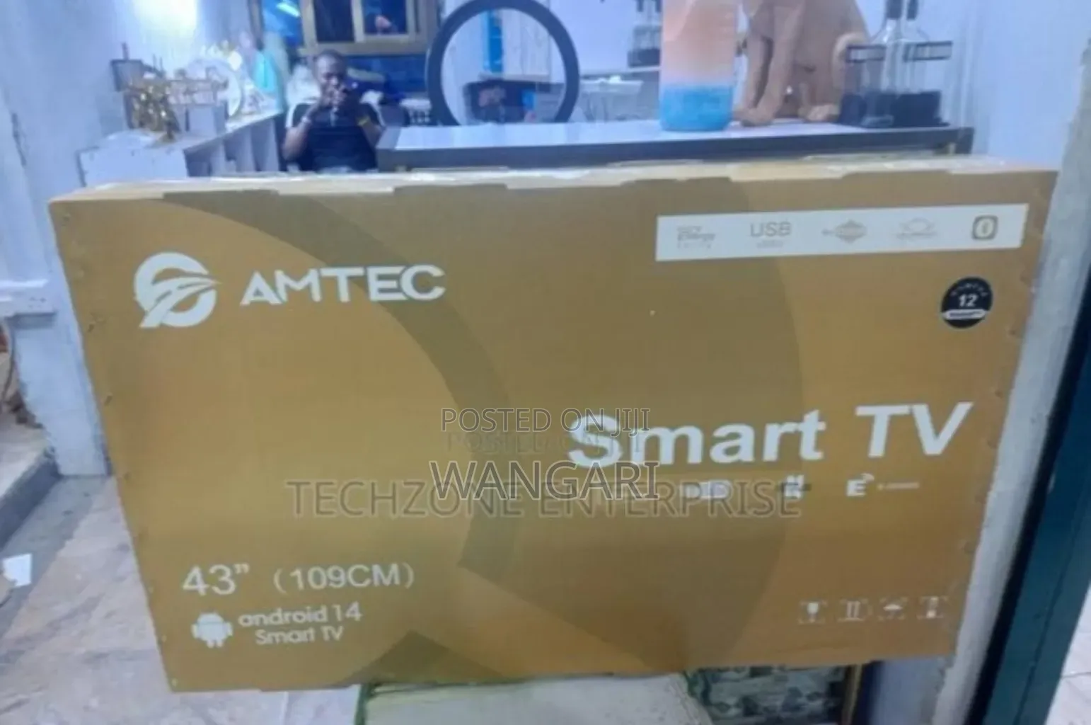 With You Tube Amtec 43inch Smart