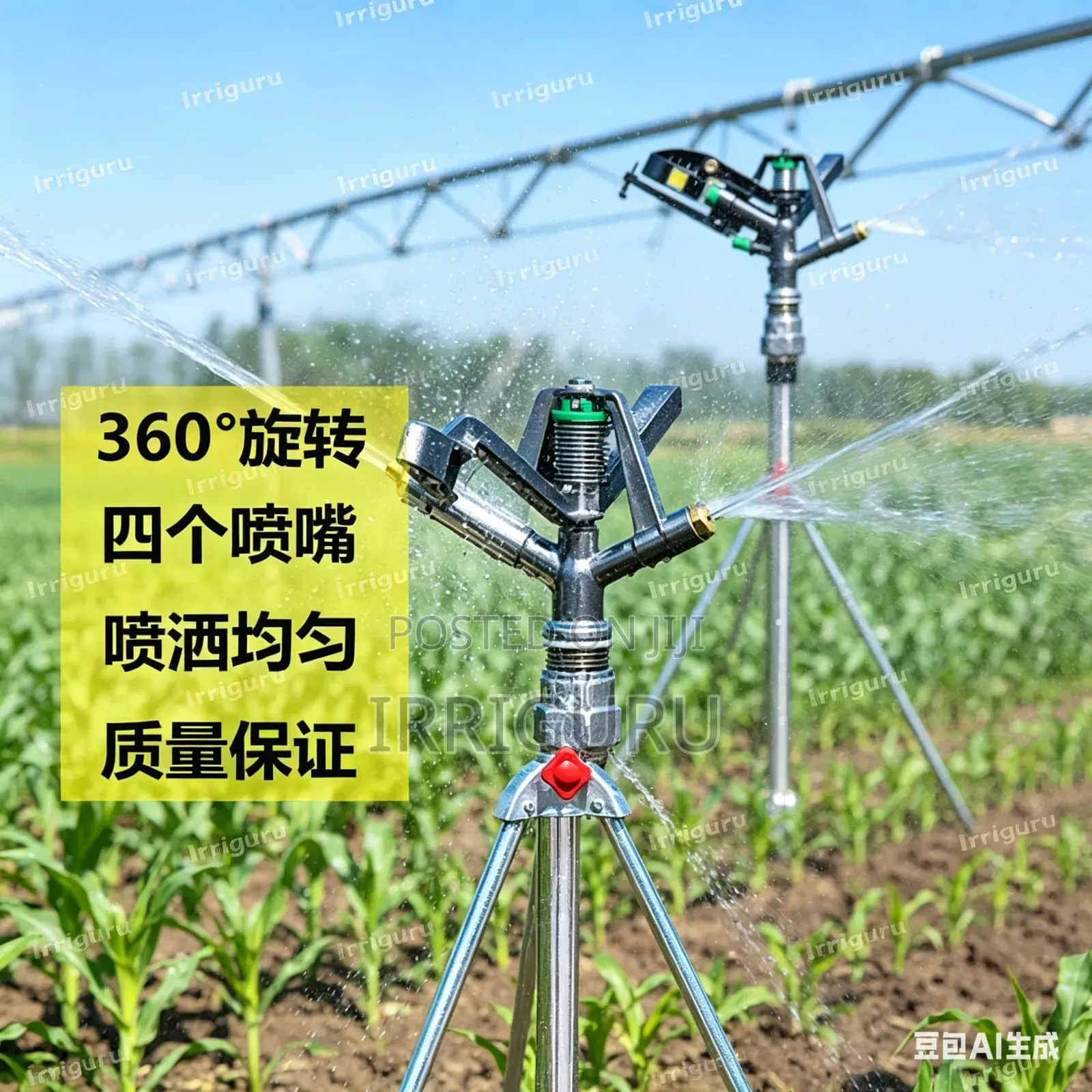 4 Nozzles Sprayer