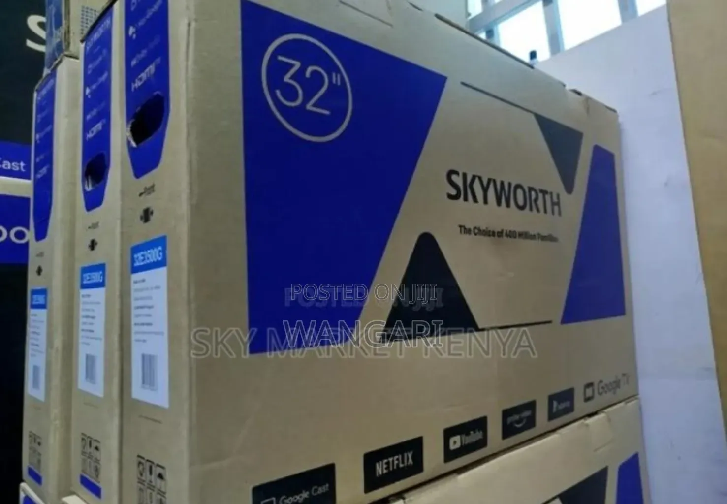 Pay on Delivery. New Ones Skyworth 32inch Smart Tv