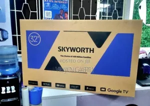 Google Tv. Skyworth 32inch Smart Tv. Size 32inches