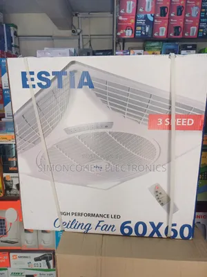 Estia Louvre Ceiling Fan With Remote