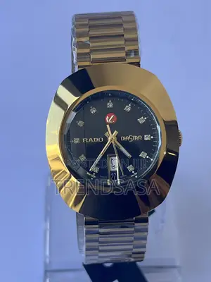 Rado Diastar Day Date Yellow Gold Watch